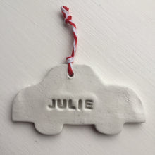 Load image into Gallery viewer, Personalised Car ornament