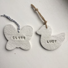 Load image into Gallery viewer, Personalised Butterfly ornament