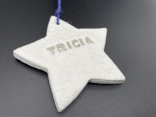 Load image into Gallery viewer, personalised infinity star ornament