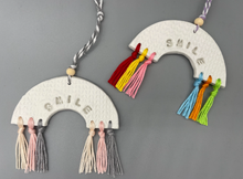 Load image into Gallery viewer, Personalised Monochromatic Rainbow ornament