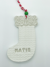Load image into Gallery viewer, Personalised Stocking ornament