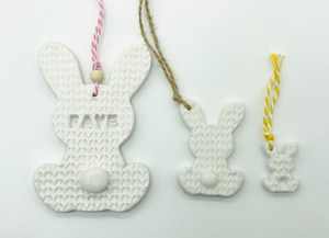 Large Bunny tail gift tags
