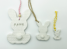 Load image into Gallery viewer, Large Bunny paws gift tags