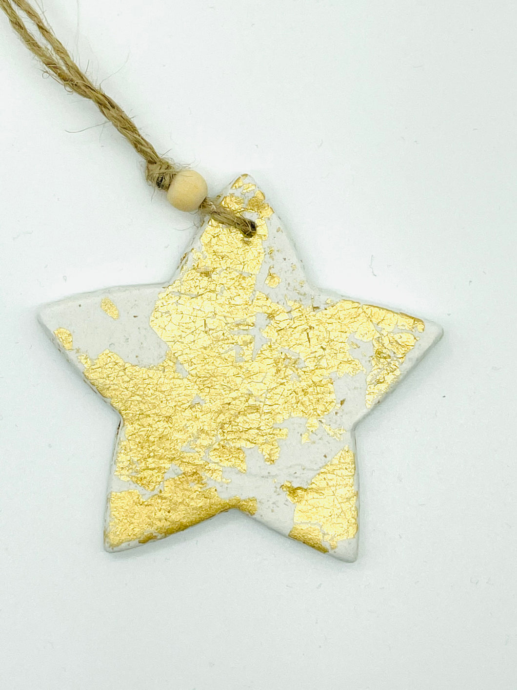 Gold leaf star